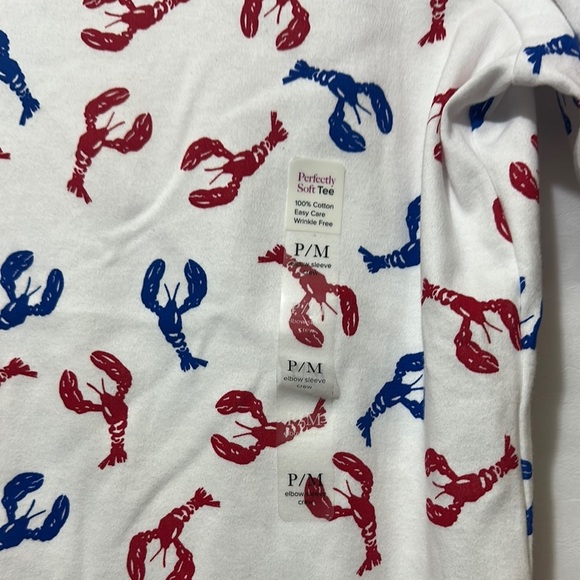 Kim Rogers Red and White Short Sleeve Tee - Picture 2 of 5